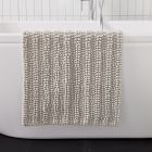 Organic Chenille Stripe Bath Mat