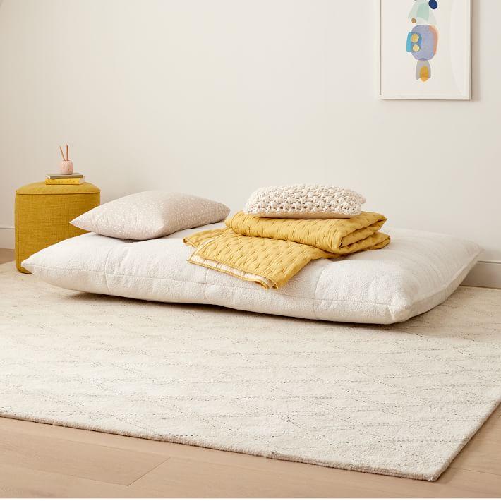 Sleeper sofa floor discount