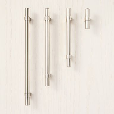 Brushed nickel drawer pulls discount