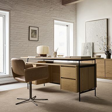 West elm home office desk discount