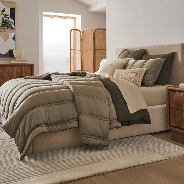 Silky TENCEL™ Plush Comforter & Shams