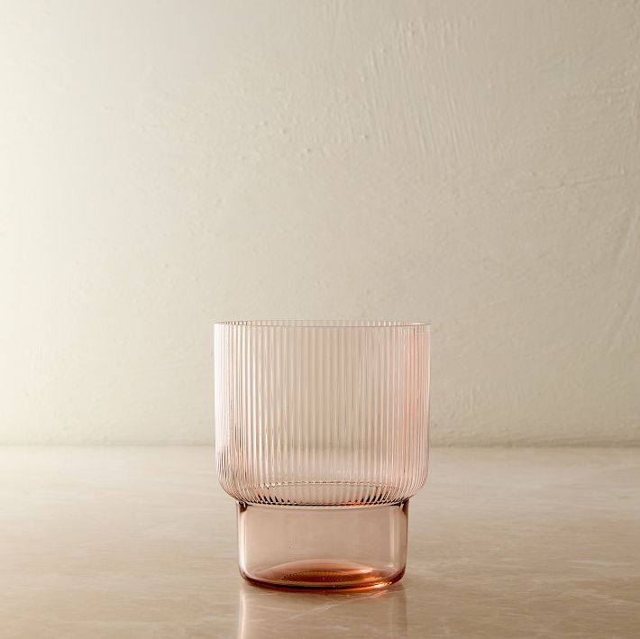 Fluted (short) Drinking Glass Sets