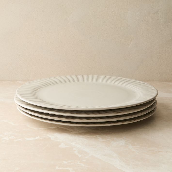 Hana Ceramic Dinner Plates Set of 4