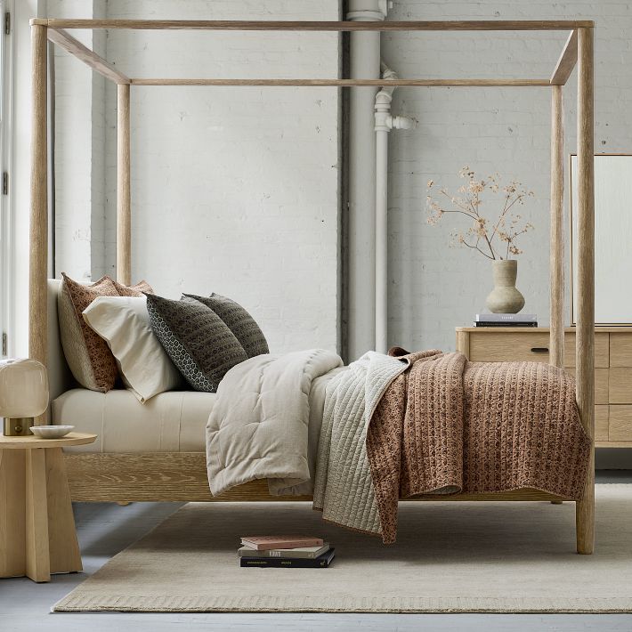 Gemma Reversible Print Mix Quilt & Shams