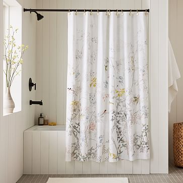 Printed shower curtains discount