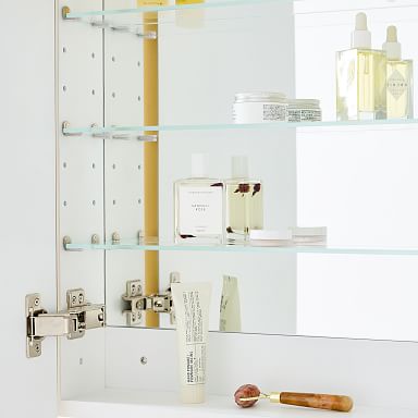 Brushed Nickel Medicine Cabinets & Mirrors | West Elm