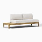 Catalina Outdoor Armless Sofa w/ Table (77")