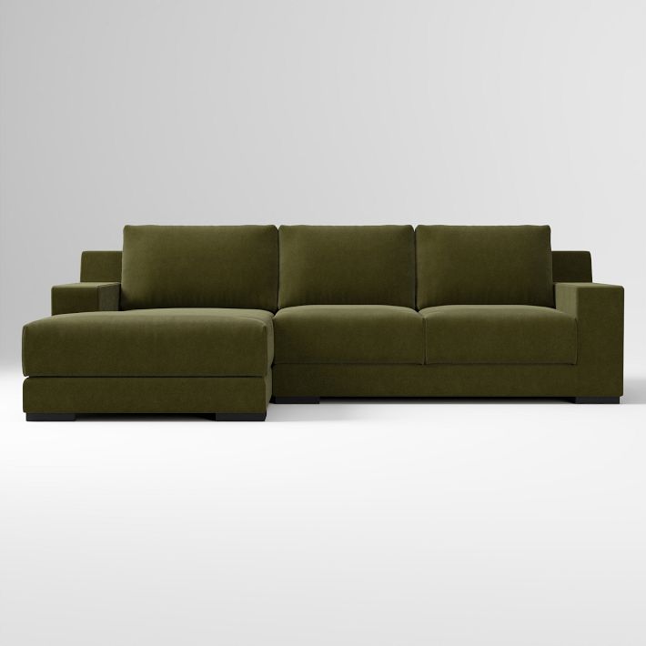 Dalton 2-Piece Chaise Sectional (111"–121")