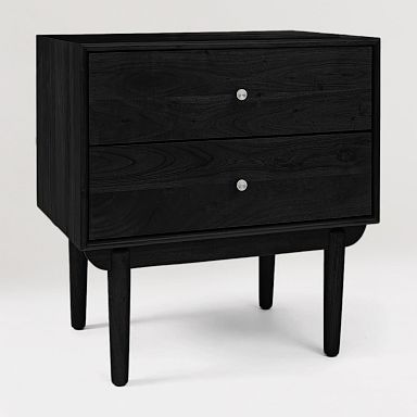 Black Nightstands West Elm