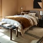 European Flax Linen Merrow Edge Duvet Cover &amp; Shams