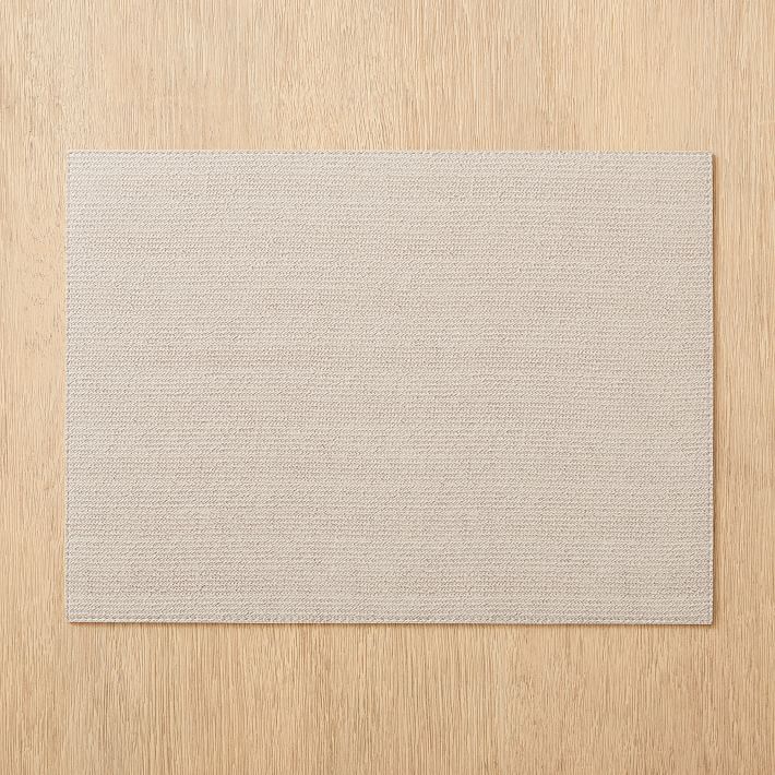 Braid Texture Easy-Care Placemat Latte