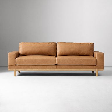 Leather Sofas Loveseats West Elm