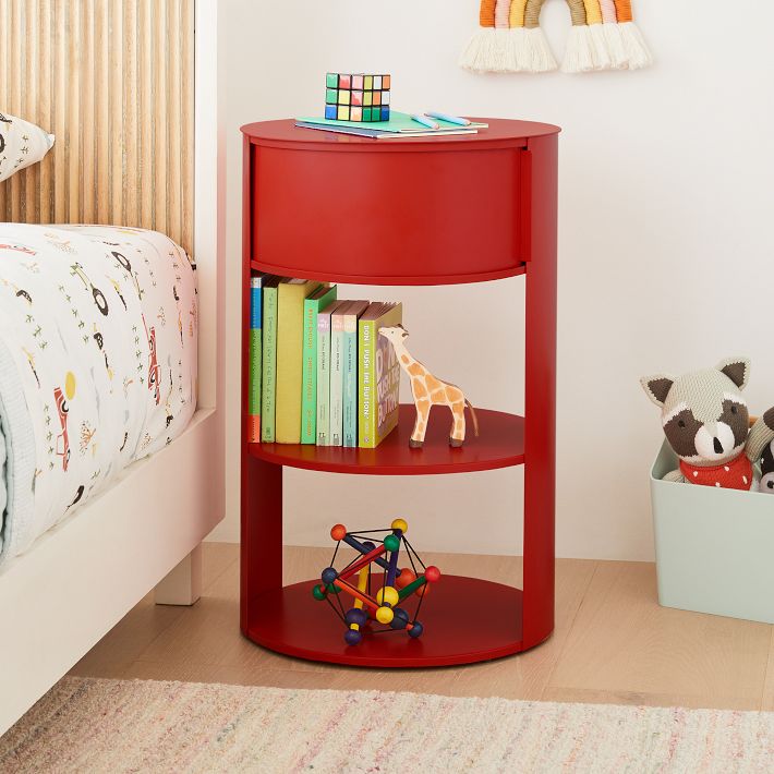 Belle Nightstand Soft Iris West Elm