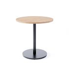 Orbit Restaurant Dining Table - Wood - Round