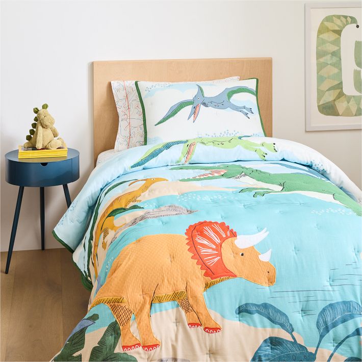 Kids National Geographic Dinosaur Quilt &amp; Shams