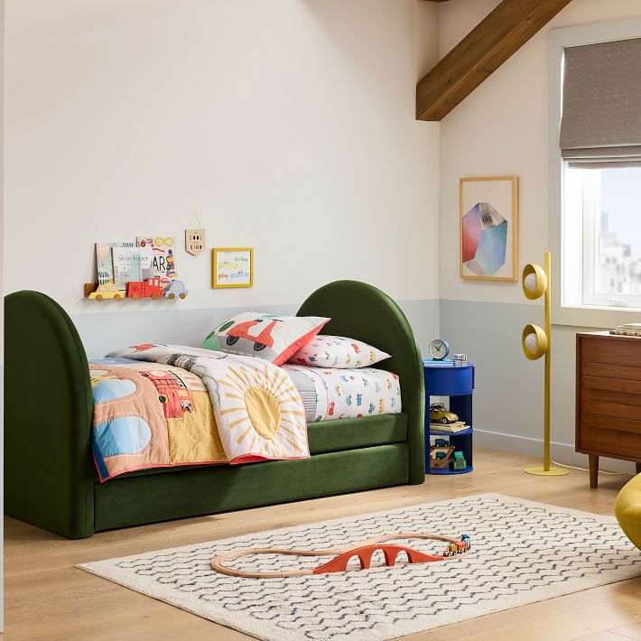 Kids Washable Zig Zag Rug | West Elm