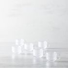Jupiter Beaded Glass Espresso Cups (Set of 6)