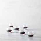 Jupiter Beaded Glass Espresso Cups (Set of 6)