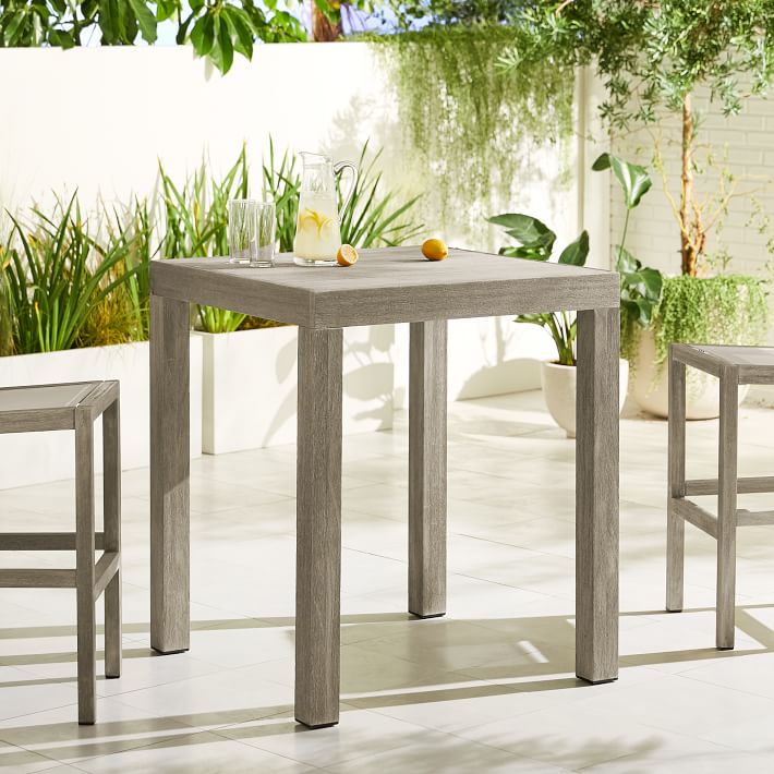 Portside Outdoor Bar Table 35 Stools Set