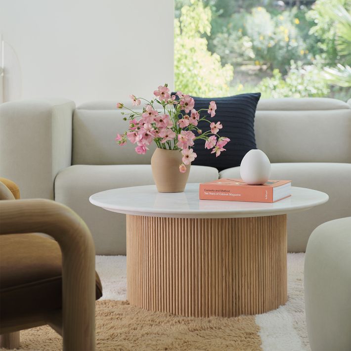 Ellington Round Coffee Table | Modern Living Room Furniture Ellington Round Coffee Table | Modern Living Room Furniture