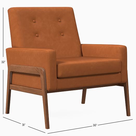 West elm henley chair discount