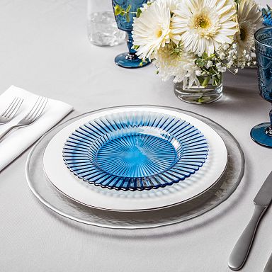【12個セット】westelm Archie Glass Dinnerware セット Archie Glass Dinnerware (Set of 12) | West Elm