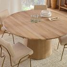 Anton Solid Wood Round Pedestal Dining Table (48&quot;, 60&quot;, 72&quot;)