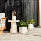 Grooved Terracotta Indoor/Outdoor Planters