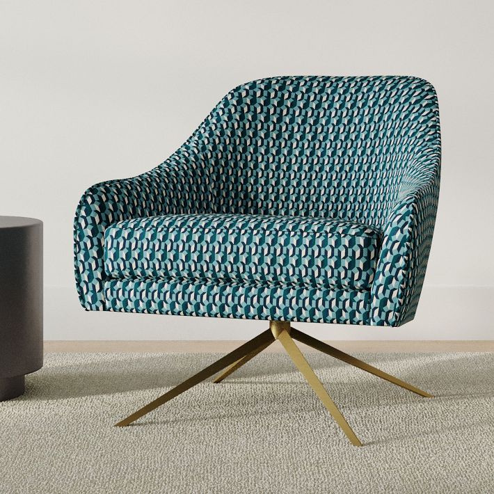 Roar &amp; Rabbit&#8482; Swivel Chair - Patterned