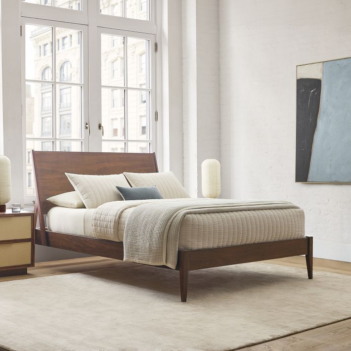 West elm full bed frame sales