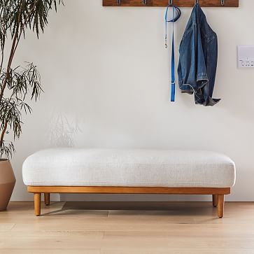 West elm bed bench discount