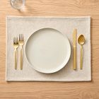 Textured Canvas Cotton Placemat Sets