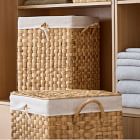 Rounded Weave Rattan Baskets