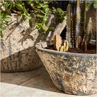 Terracotta Indoor/Outdoor Planters - Black/White