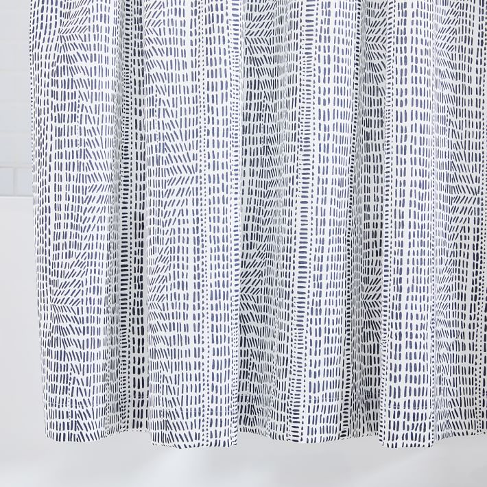 Bomu Shower Curtain - Stone Grey