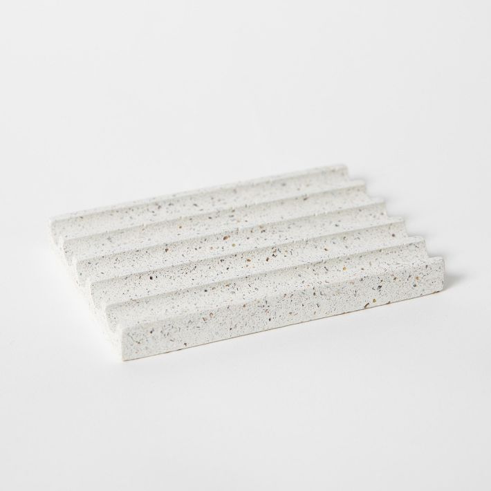 White Soap Dish