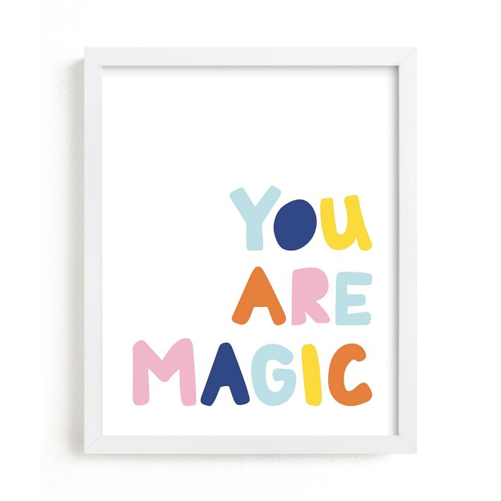 You Are Magic Framed Wall Art by Minted for West Elm