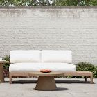 Catalina Outdoor Armless Sofa w/ Table (77")