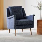 Carlo Mid-Century Chair - Wood Legs