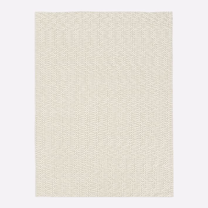 Slub Stripe Wool Rug