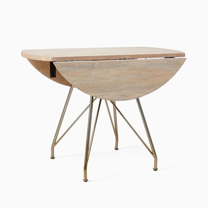 Jules Drop Leaf Expandable Dining Table 22 42 West Elm