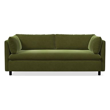 Green queen sleeper sofa sales