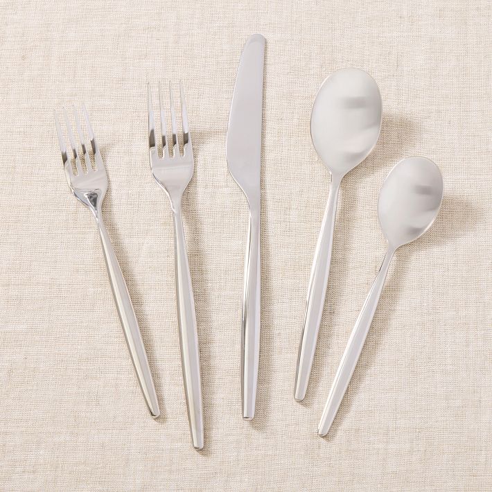 Sidney Flatware Sets - Mirrored (20 piece)