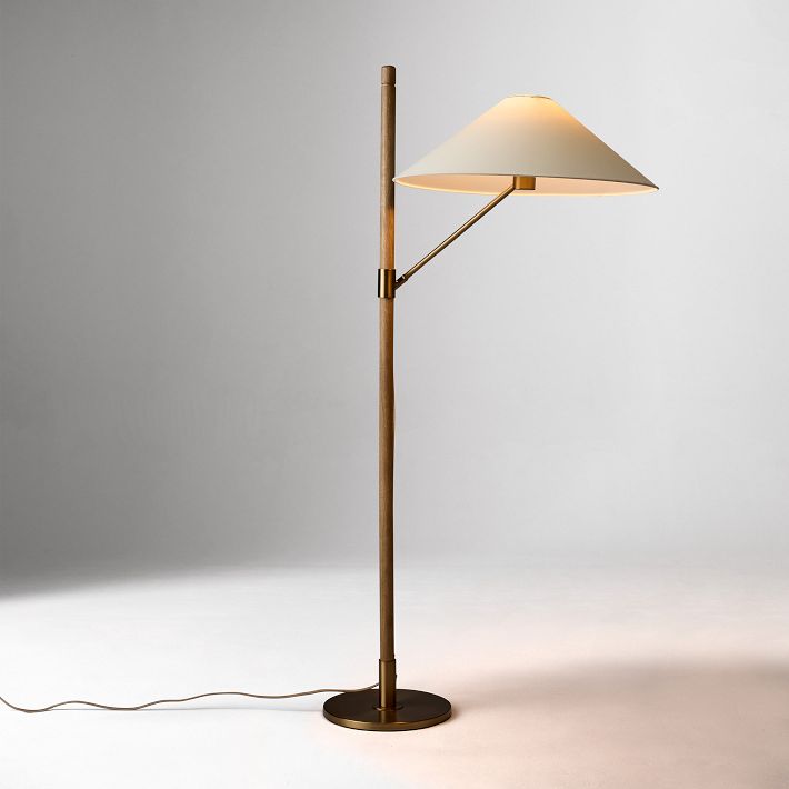 【おしゃれ】WEST ELM Devon Table ランプ Devon Floor Lamp (64