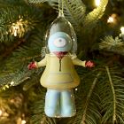 Glass Alien Ornaments