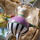 Glass Alien Ornaments