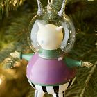 Glass Alien Ornaments