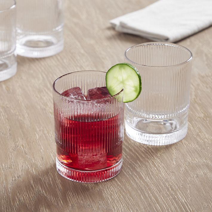 NoHo Tall Drinking Glasses (Set of 4)