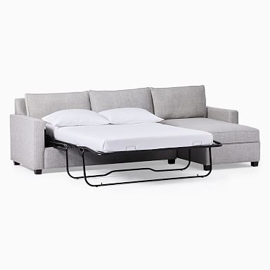West elm sleeper sofa with storage discount