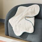 Kids Eva Chen Shearling Splatter Blanket